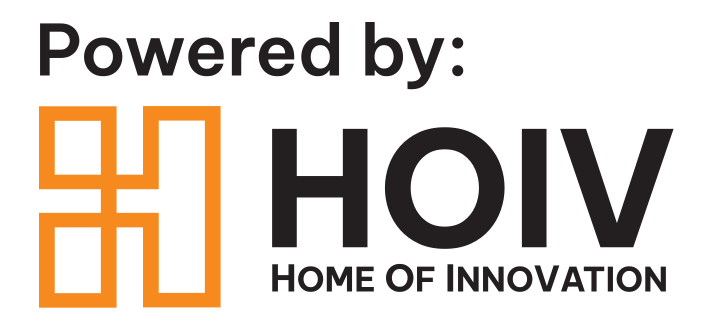Powered by HOIV: If we host you, or provide the venue or infrastructure — for light backgrounds